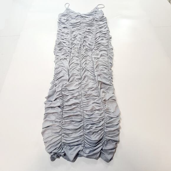 Michael Costello x REVOLVE Freya Midi Dress in Baby Blue XL - Picture 2 of 10